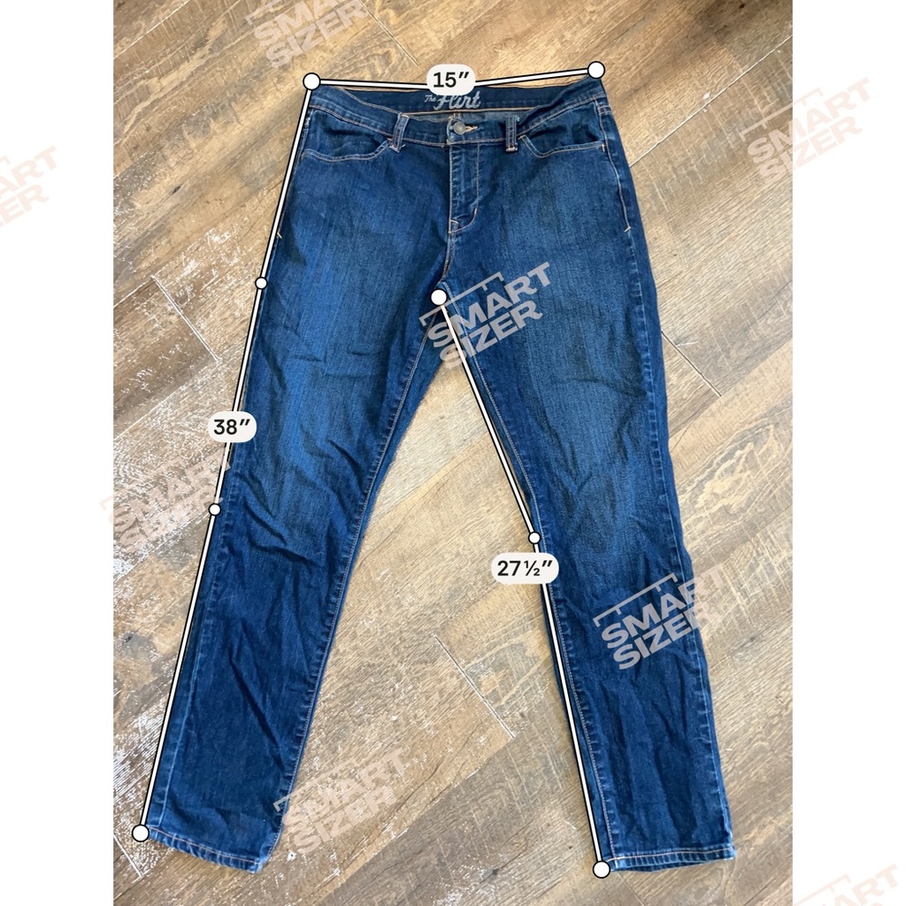 Old Navy 'Flirt' dark wash skinny jeans. size 8 Regular - Picture 7 of 7
